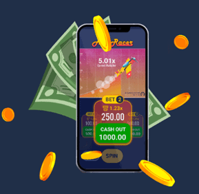 Gamanza games Air Racer Cash Out illustration